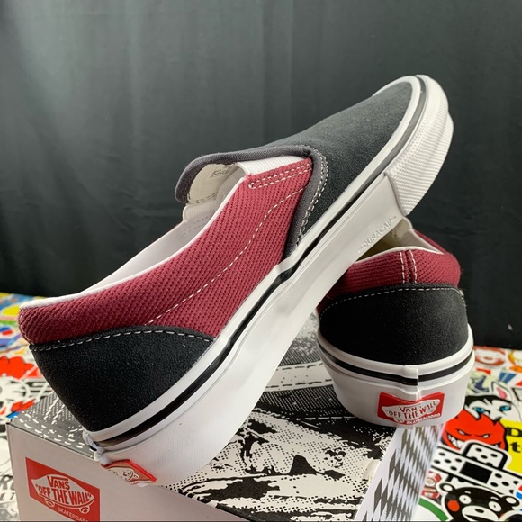 Vans Slip On Asphalt Pomegranate Women's Various Sizes - Picture 10 of 12